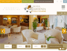 Tablet Screenshot of hotelgardenia.it