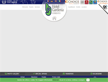 Tablet Screenshot of hotelgardenia.com