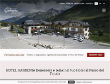 Tablet Screenshot of hotelgardenia.net